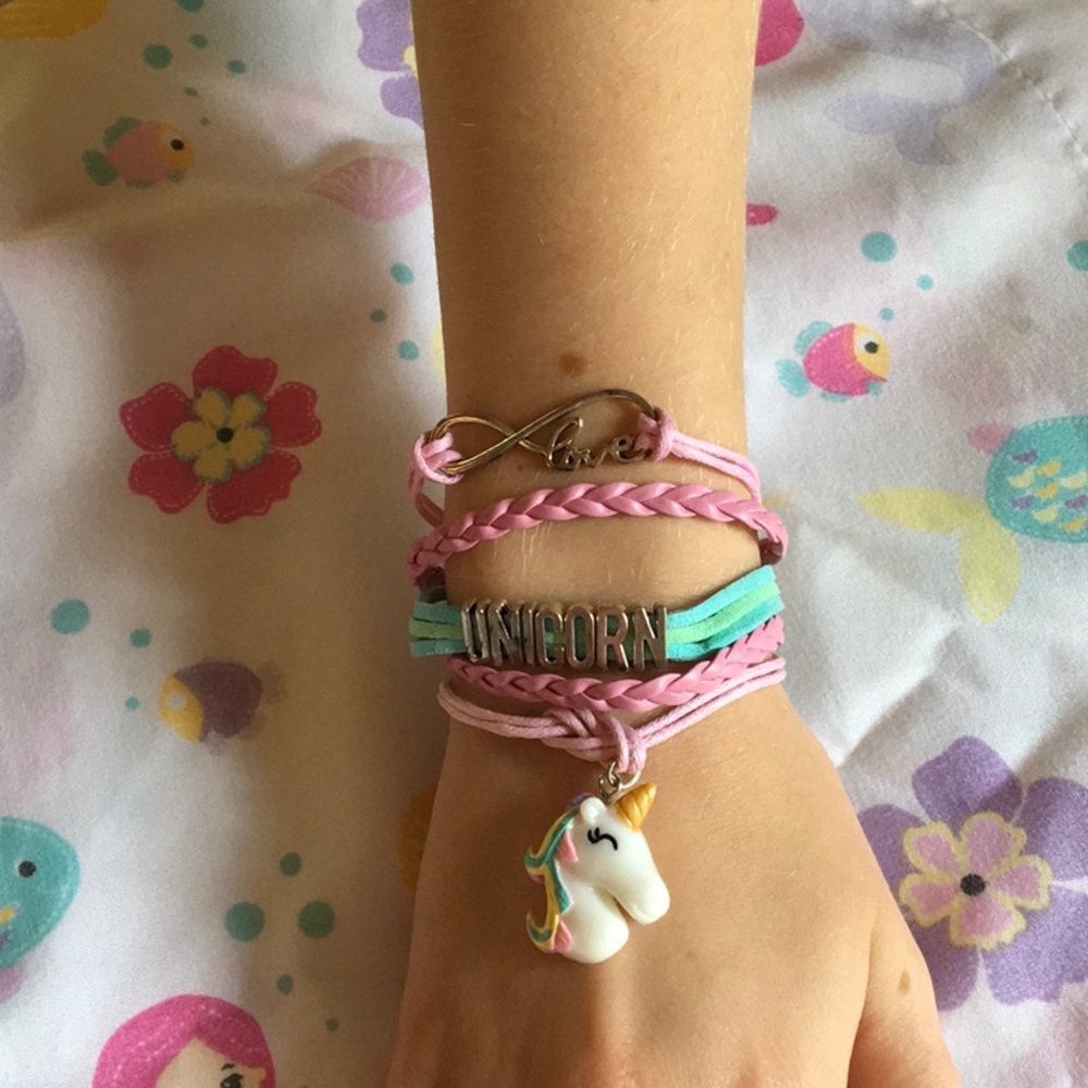 Girls Unicorn Braclet